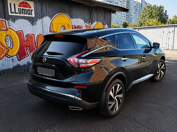 Тонировка 2-х передних стекол Nissan Murano